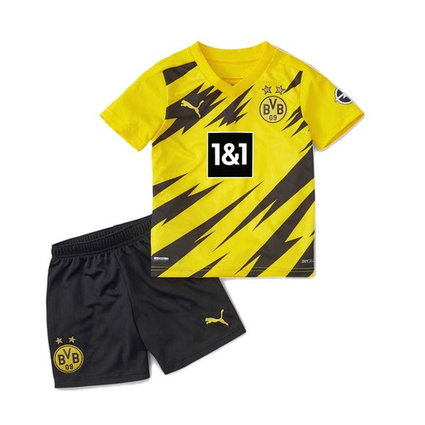 Camiseta Borussia Dortmund 1ª Kit Niños 2020 2021 Amarillo
